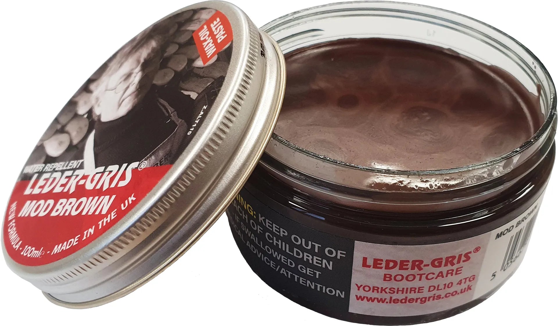 Altberg Leder-Gris Water repellent Wax oil paste