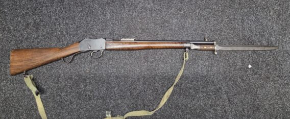 Martini Henry .303 Rifle with Bayonet