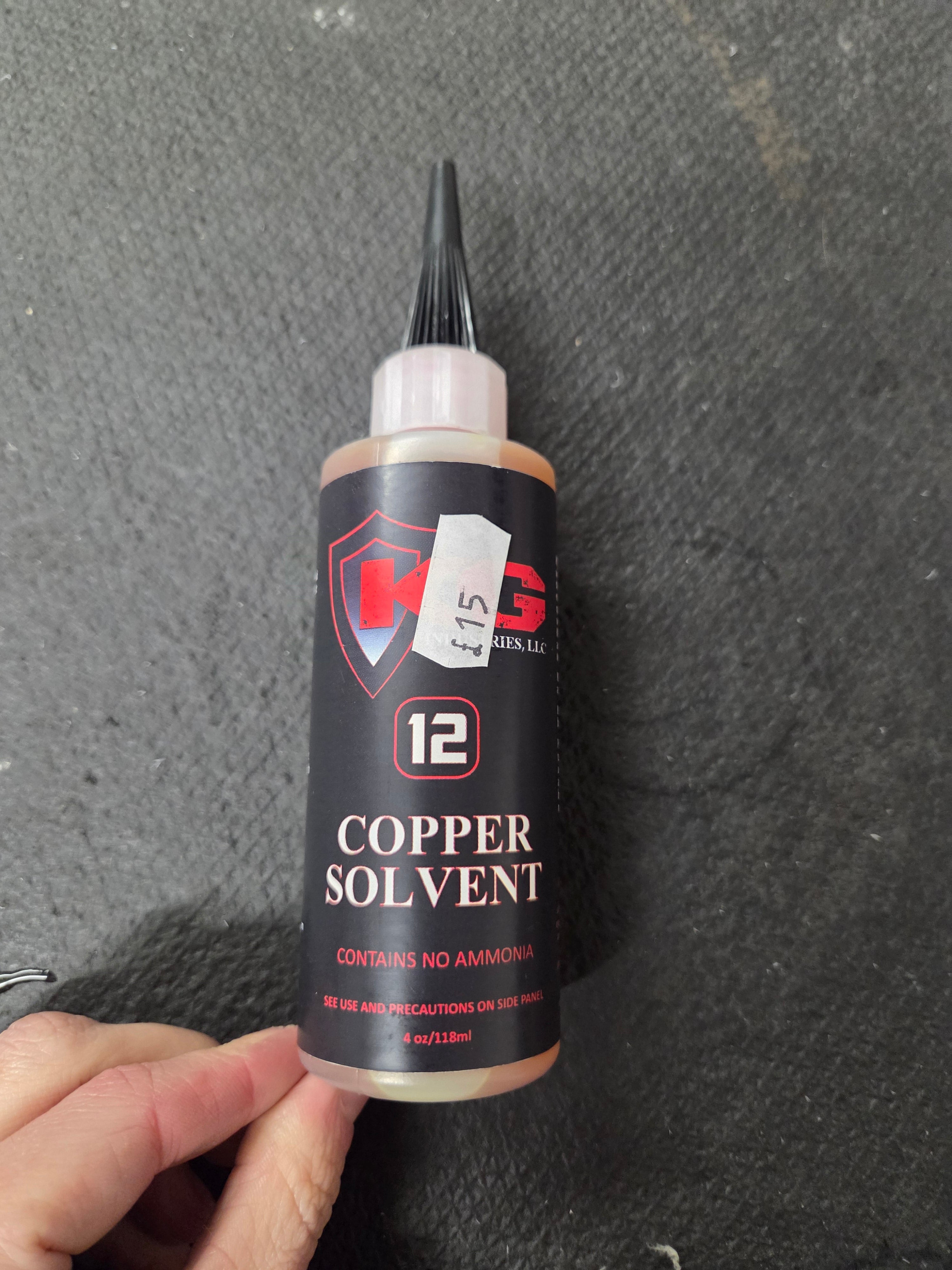 Tetra Gun Copper Solvent – 4 oz