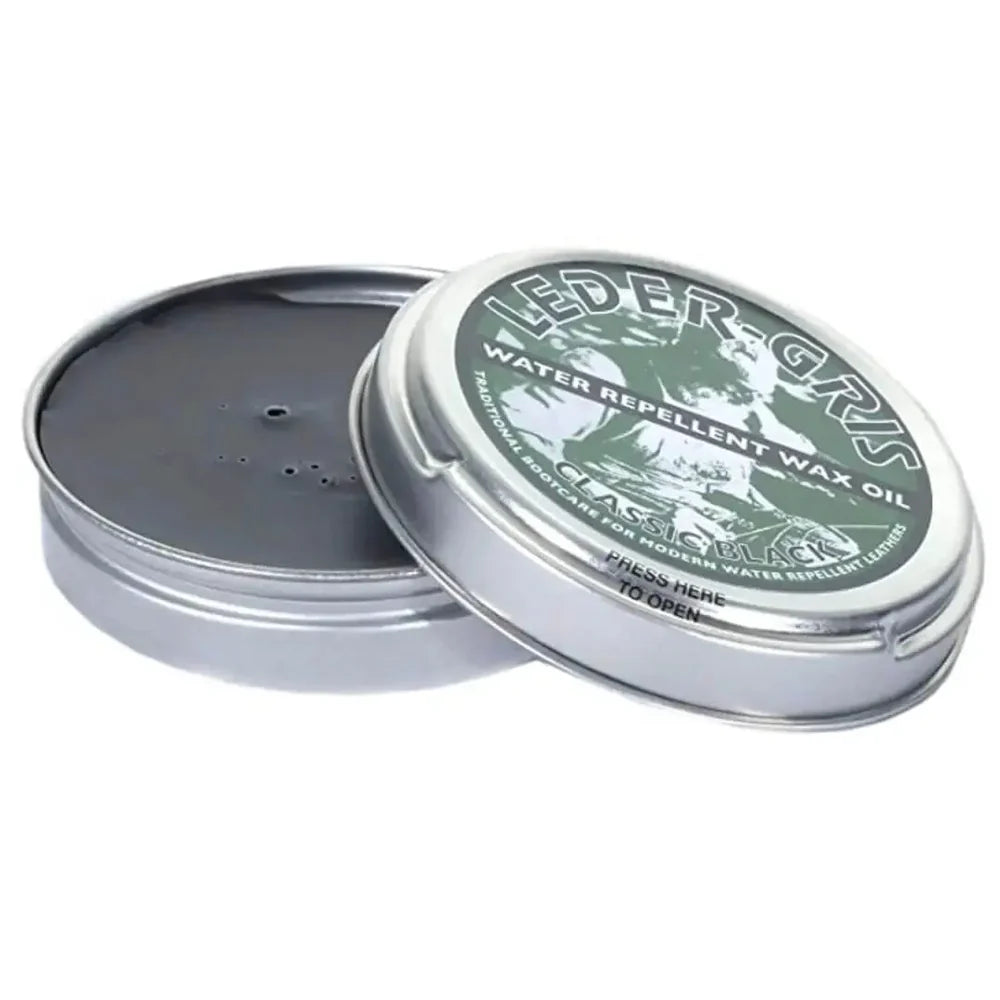 Altberg - leder gris water repellent wax oil classic black