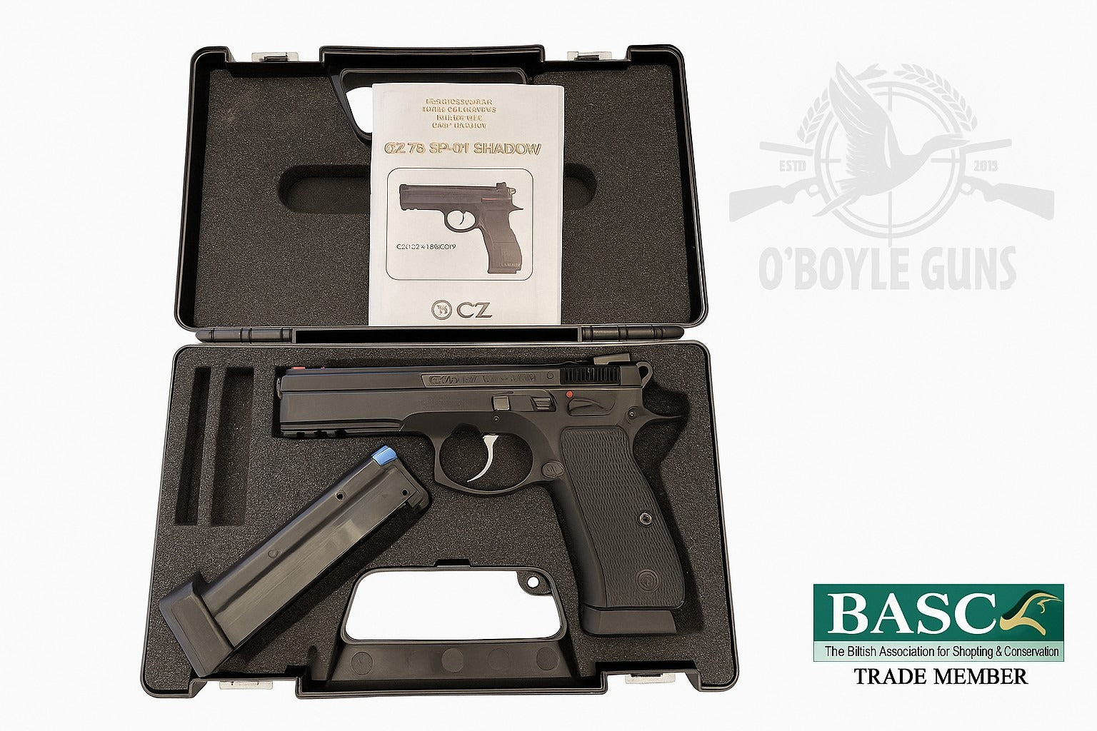 CZ 75 SP-01 Shadow – 9mm Semi-Auto